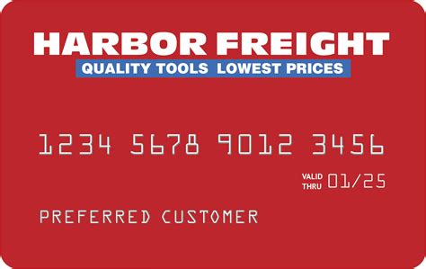 Compare to. . Harbor freight credit card
